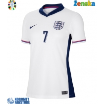 Engleska Bukayo Saka #7 Domaci Dres za Ženska EP 2024 Kratak Rukav